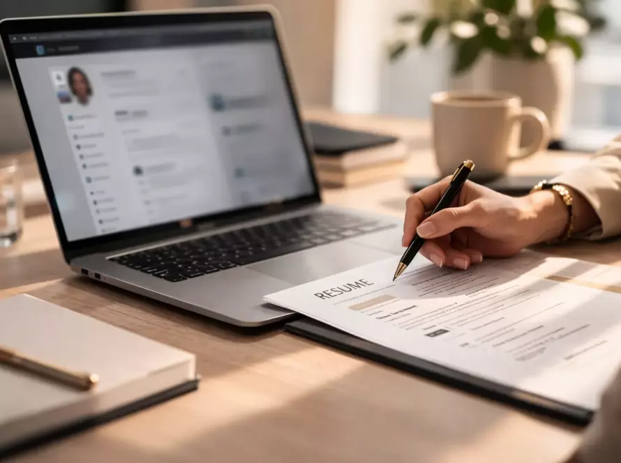 LinkedIn profile optimization and CV review for career positioning